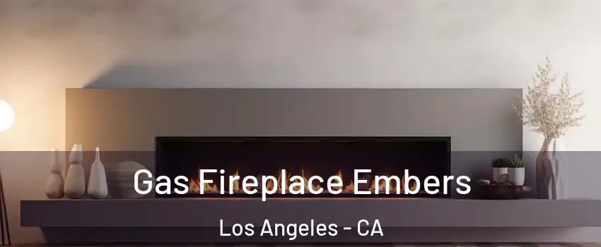  Gas Fireplace Embers Los Angeles - CA